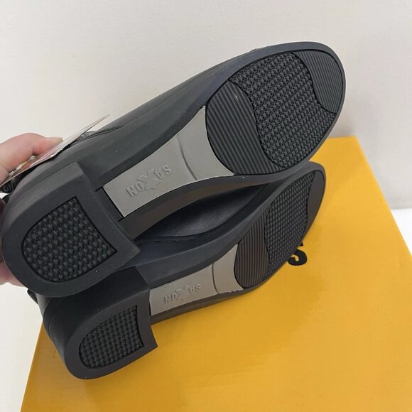 Saxon Syntovia Zip Paddock Boots - Black Equestrian Boot Womens - Picture 8 of 10